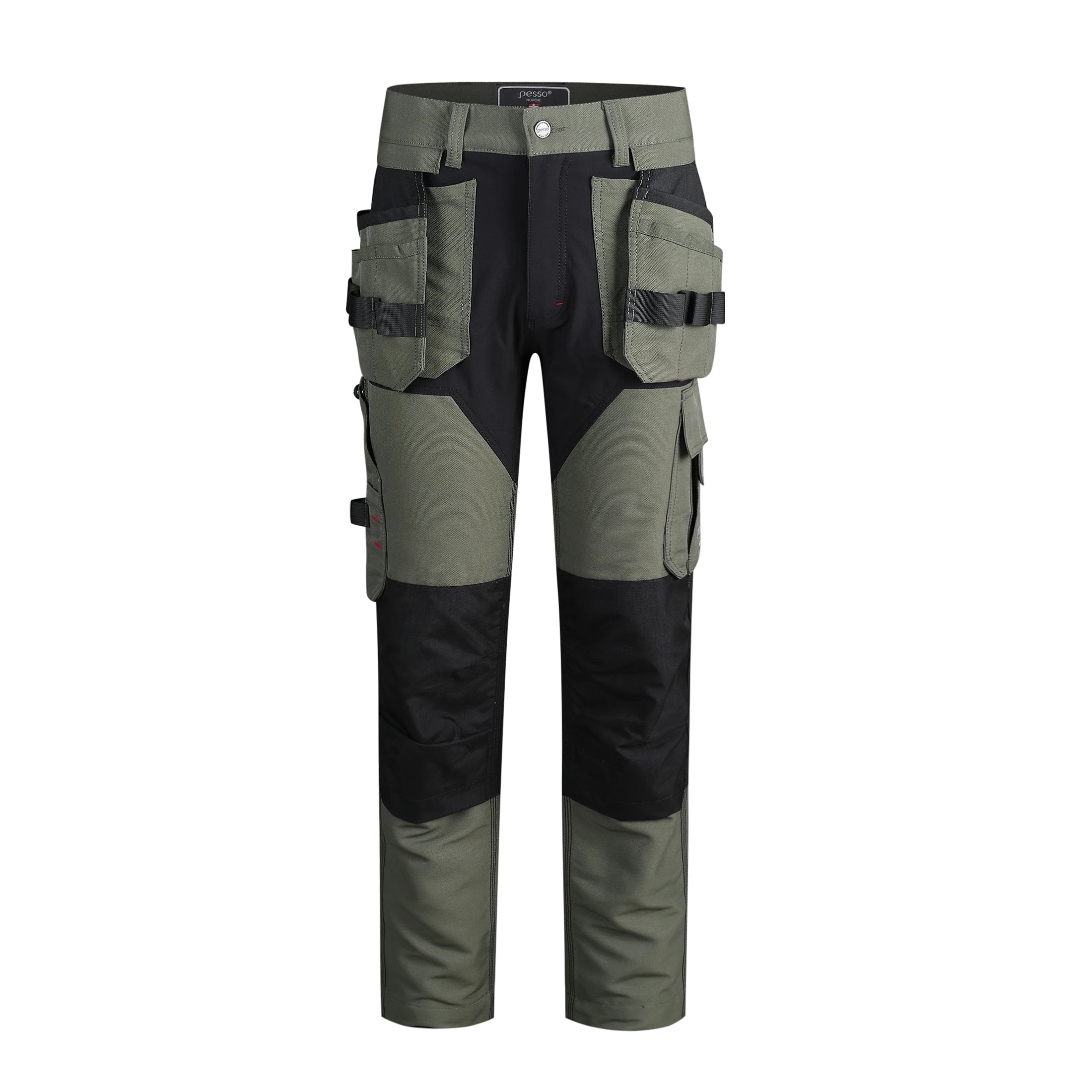 2025 Outdoor Hiking New Design Wholesale Men Straight Lightweight Casual Canvas Mid Joggers Sports Streetwear Pants