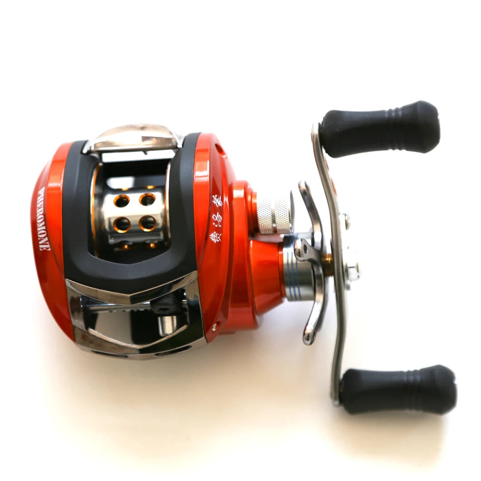 Histar OEM LB Series LB100 B CNC Precision Machined Main Gears 4+1BB-9+1BB Plastic Baitcasting Reel for River and Lake Fishing