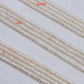 Zhuji Wholesale Natural White 4.5-5mm Button Shape Freshwater Pearl Loose Pearls for Jewelry Making 5-6mm Size 5-6mm Color
