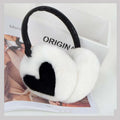 MWFur Rex Rabbit Hair Ear Cover for Women Rex Fur Earflap Girl' Earmuffs Woman Rabbit Fur Earmuff