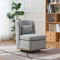Modern Designer Office Chair Square Wood Base Sofa Set for Living Room Chenille Cover for Villa Furniture