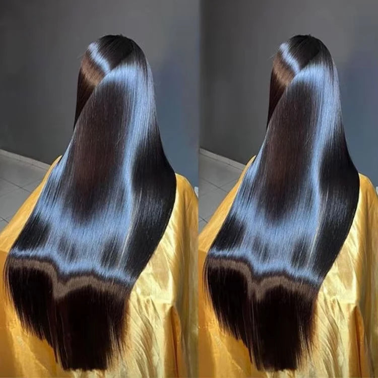 12A Virgin Brazilian Hair Transparent Lace Frontal Hair Glueless Lace Closure Black Women's Long Bone Straight Front Bone Front