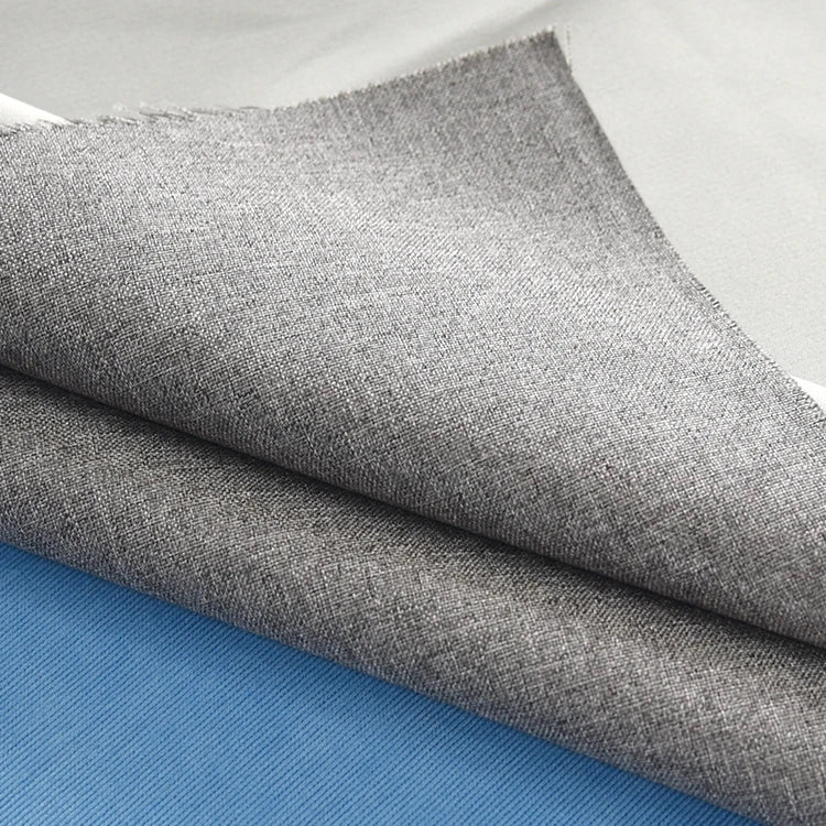 Factory Price 100% Polyester Blackout Curtain Fabric Customizable for Living Room or Theatre Anti-Static & Anti-Pill Features