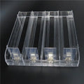 Wire Retail Pharmacy Acrylic Shelf Separador for Displays Product Divider Bottle Shelf Pushing System