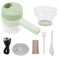 Wireless Food Processor Chopper Machine Mixer Food Slice for Mincing and Slicing Garlic Ginger Electric Vegetable Cutter