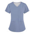 72% Polyester 21% Rayon 7% Spandex Top Style Pants Nursing Custom Logo Hospital Uniform