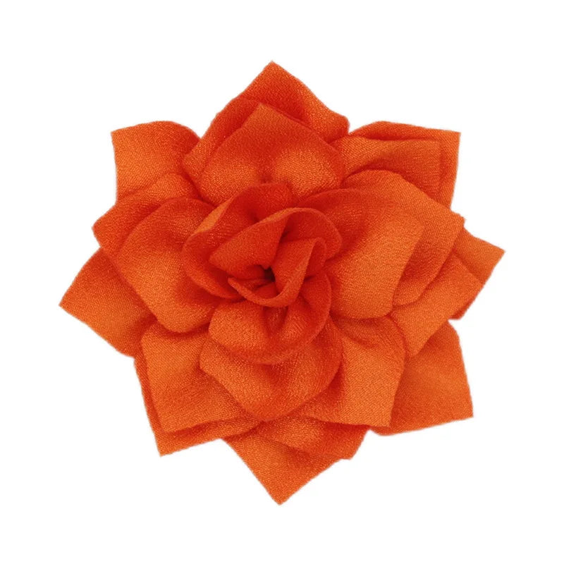 Factory Price Decorations Brooch Diy Handmade Cloth Fabric Felt Clothes Hat Dress  Wedding Home Flower Head