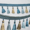 Stocked Eco-Friendly Gradient Colorful Sewing Tassels Lace Accessories Pom Pom Trim Curtain Decorative Wedding Decorations