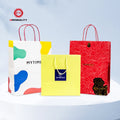 Custom Printed Big Boutique Bag Luxury Shopping Customized Paper Bag With Your Own Logo MegaBDM