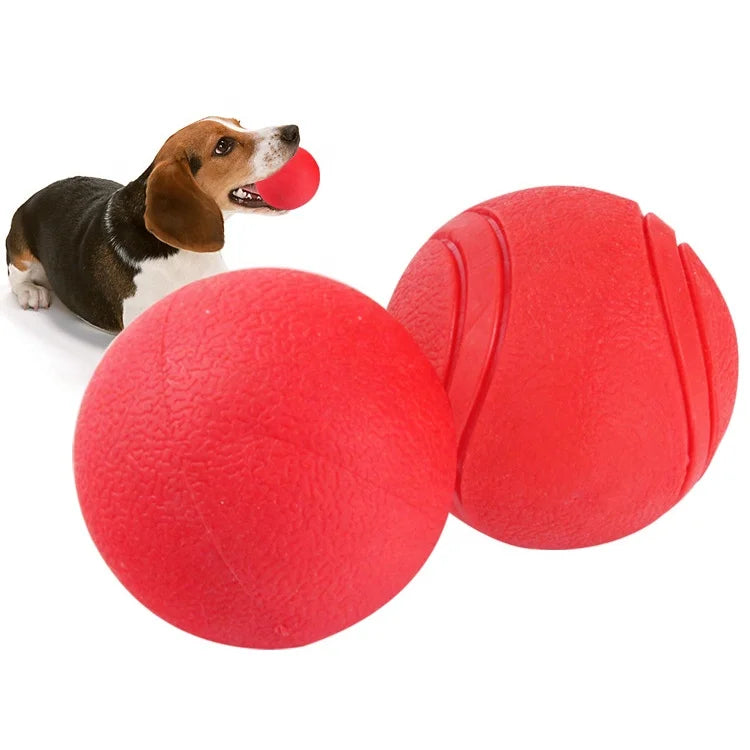 Interactive Chewer Eco Friendly Durable Cute Ball Toys Dog Enrichment Rubber Dog Toys
