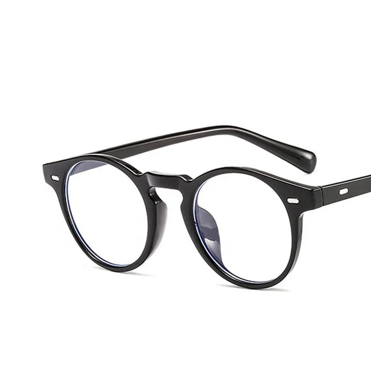 Newest Wholesale Cheap Anti Blue Light Eyeglasses Women Men Fashion Retro Round Spectacles Computer Glasses