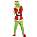 Baige Wholesale Fancy Santa Claus Sets Adult Party Performance Outfits Green Elf Christmas Cosplay Costumes