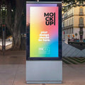 Outdoor Floor Standing Portable 4K 65" LCD Touchscreen Digital Signage Display IP65 Rating SDK Function for Retail Store