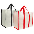 Women's Large Leopard Pattern Blank Canvas Shopping Bags with Reinforced Handles for Carrying Milk Groceries Fruits Vegetables