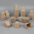OEM Gardening Biodegradable Disposable Home Cultivation Pulp Molding Seedling Tray Seedling Tray Pulp Seedling Sprigging Box
