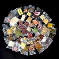 Transparent Embossed Nylon Frozen Food Packaging  Pouch Vacuum Storage Bag