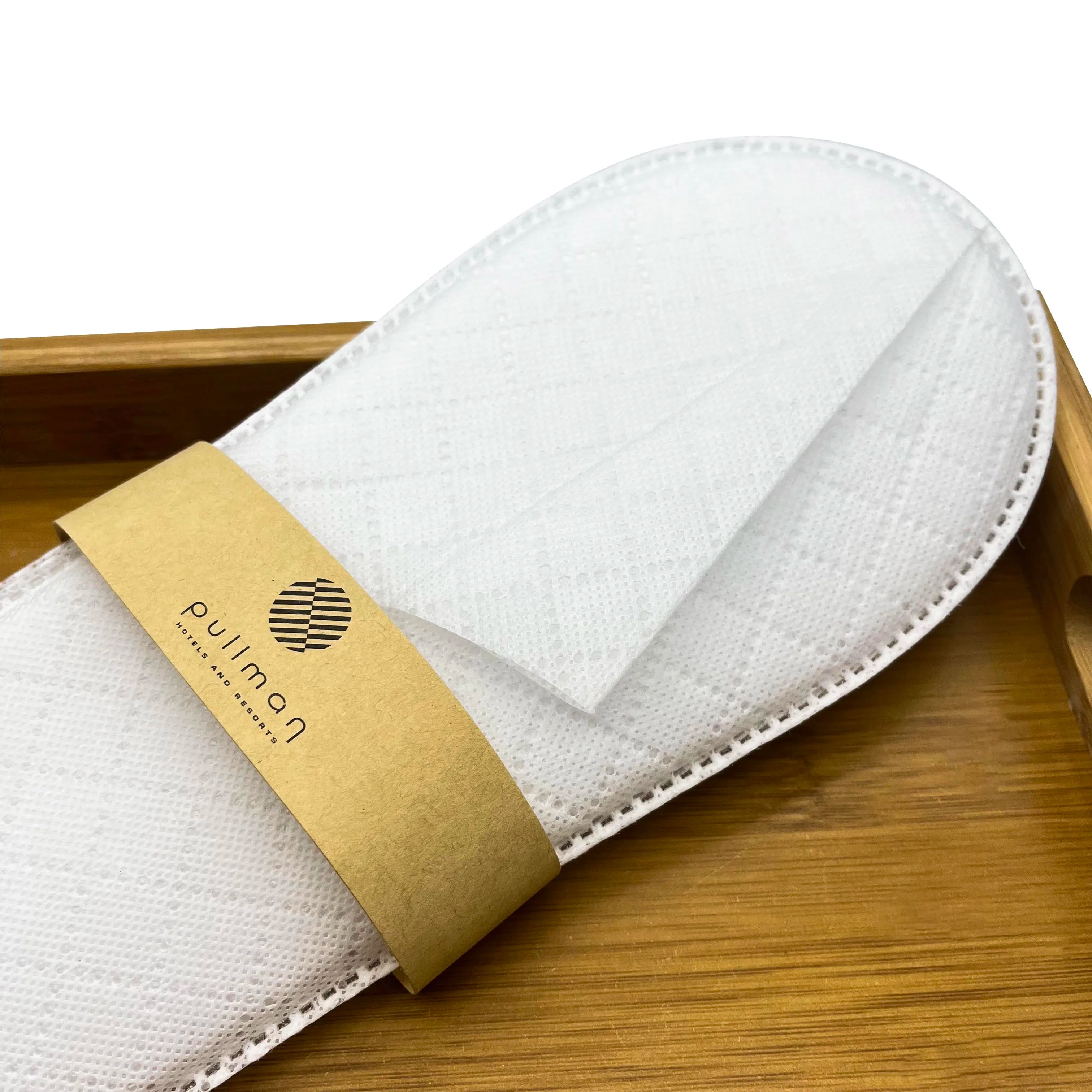 Cheap Wholesale Luxury Slippers for Hotel Room Cheap Disposable Unisex Slippers Custom With Logo for Spa and Bath