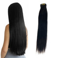 Wholesale 120g Seamless Clip in Raw Indian Hair 100human Invisible Pu Cuticle Aligned Human Hair Clip in Extension Salon Quality