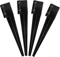 Heavy Duty Steel  Fence Post Anchor Metal Ground Spike Post Support Base