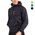 WOSAWE Men's Lightweight Reflective Running Jacket Windproof Bicycle Windbreaker