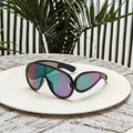 MK2309147 New Unisex Woman Men Popular Trendy Sunglasses Fashion Big Frame Women Female PC Film Personality Glasses Shades