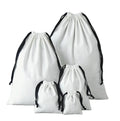 China Custom Recyclable Cotton Drawstring Bag for Luxury Shoe Socks Dust Protection