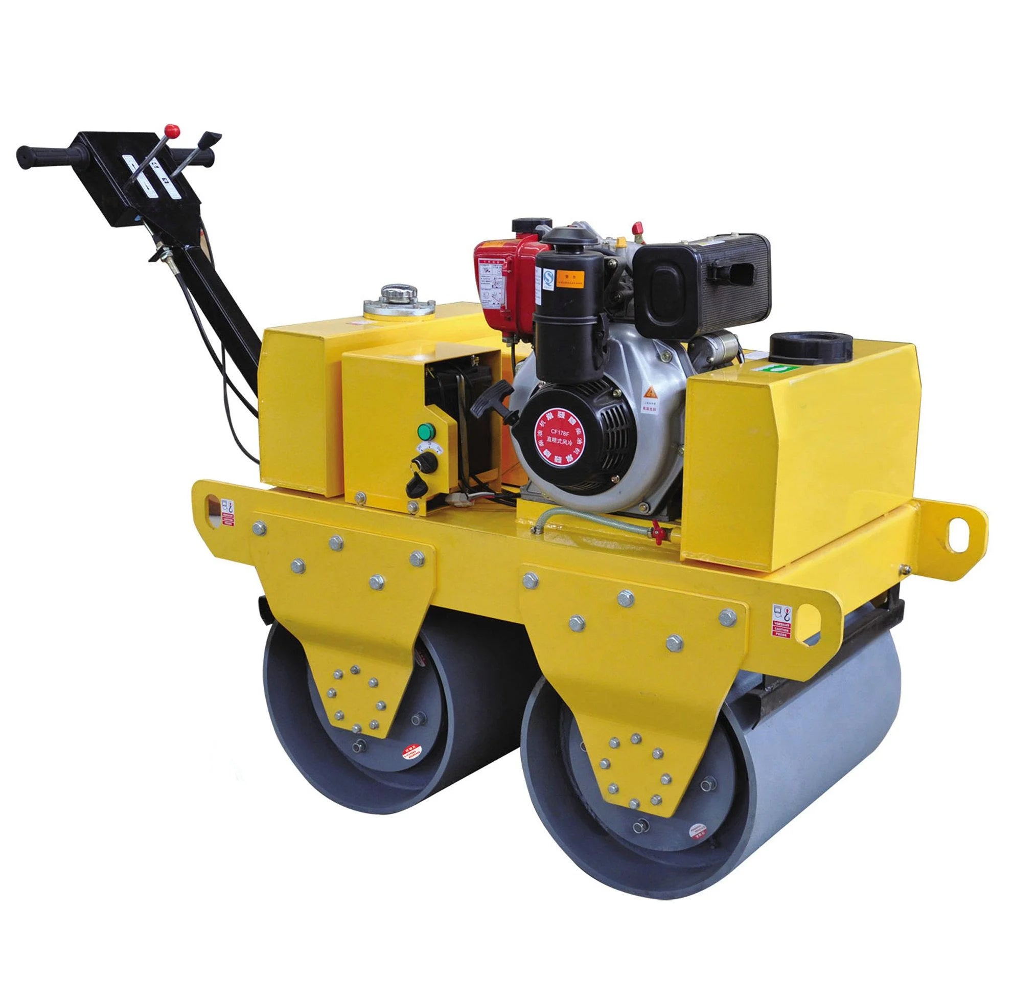 Road Roller Single Drum Vibratory Plate Compactomini Road Roller Compactor Self-propelled Vibratory Road Roller