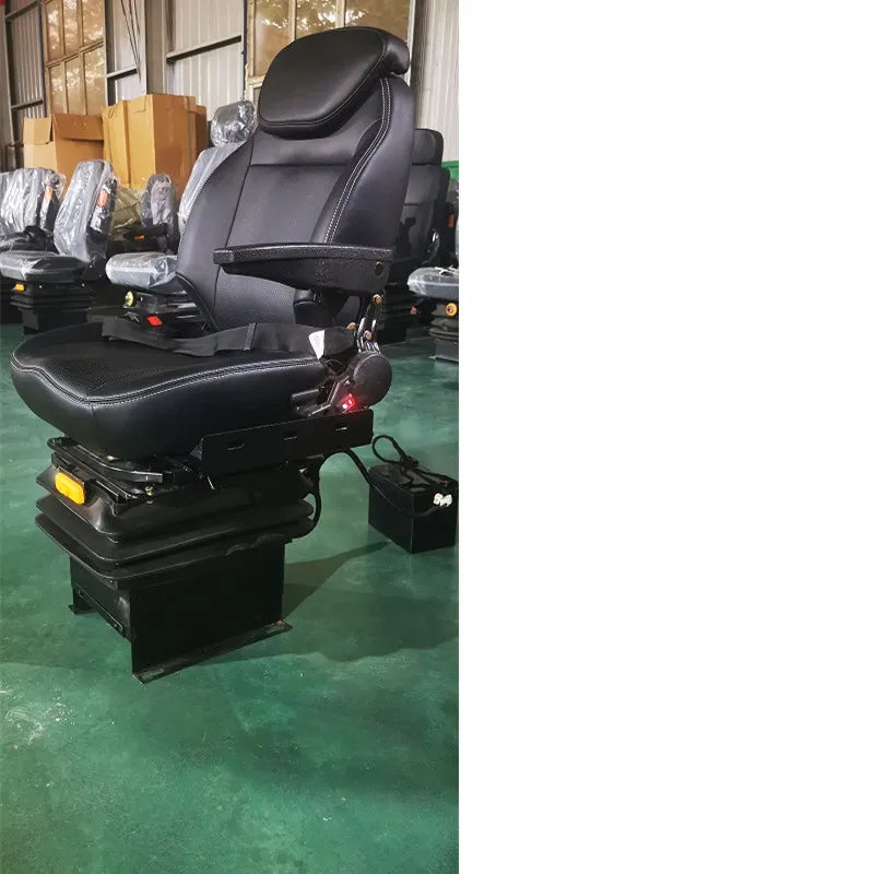 Agricultural Machinery Parts Tractor Seat With Machinery Suspension 360 Degree Rotation Ventilation and Heating Function