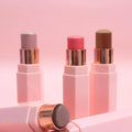 Personalisation No Logo Very Pigmented Private Label Velvet Matte Cream Blush Vegan Cheek Stick Blush Pink