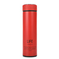 FX Factory 500ml Double Wall Stainless Steel Leak-Proof Thermos 12-24 Hours Thermal Insulation Eco-Friendly Soft Touch Rubber