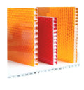 Polycarbonate PC Honeycomb Panel Decor for Office Separator or Wall