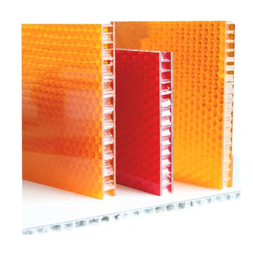 Polycarbonate PC Honeycomb Panel Decor for Office Separator or Wall