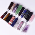 Promotion Wholesale Clear Quartz Obelisks Amethyst Healing Stones Crystal Pillar Point Natural Crystal Fluorite Tower