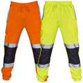 New Winter Men's Casual Pants With Reflective Stripes Pantalon Cargo Pantalon