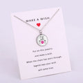 Dog Cat Person Lover Dog Cat Mom Stainless Steel Base Glass Cabochon Live Love Rescue Mom Dog Cat Paw Pendant Necklaces