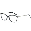 Brand Designer Ultralight Square Metal Acetate Optical Glasses Frame with Rice Nail Decoration for Women Men
