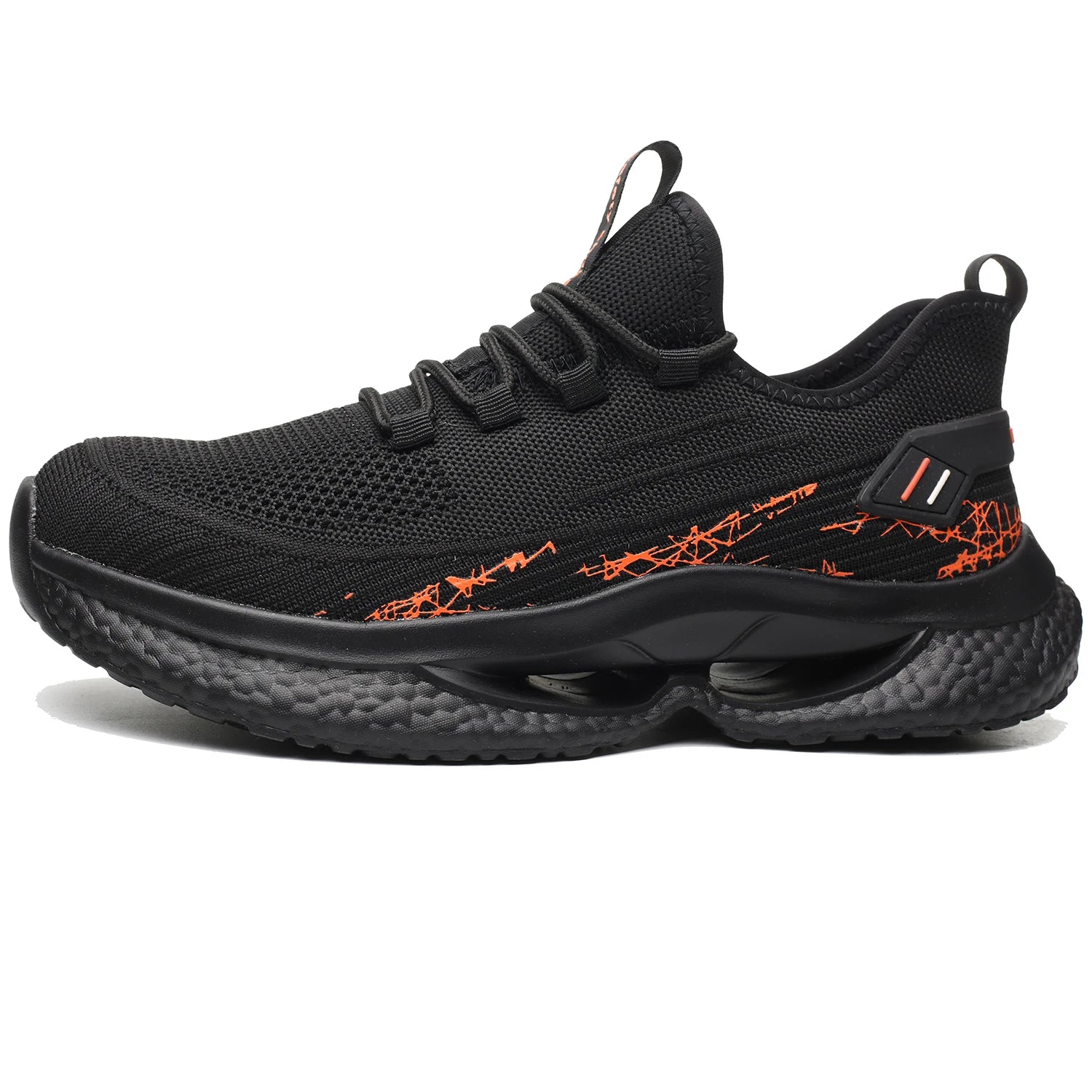 Diansen Safety Shoes Comfortable Lightweight Wear-resistant Safety Shoes Shock-absorbing Steel Toe Shoes