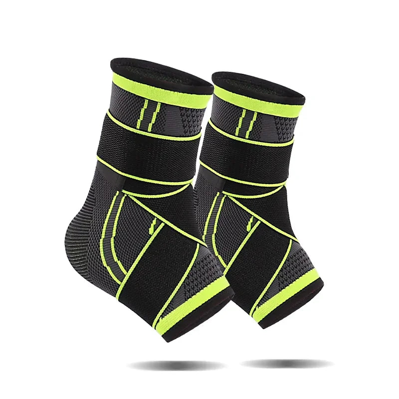 Hot Selling Adjustable Elastic Ankle Brace Compression Wrap Ankle Protection
