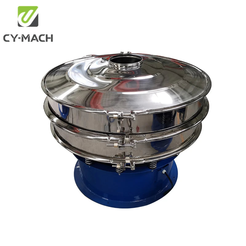 CY-MACH Vibrating Screening Sieve Machine/ Rotary Vibratory Screen Sifter Separator