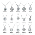 Starsgem Wholesale Price Multiple Choices 1ct 2ct 3ct  Moissanite Silver 925  Women Jewellery Necklace for Women
