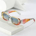 Wholesale Custom Logo Branded Designer Glasses Small Frame Square Eyewear for Men Women Available Black Blue Red Frames Made PC
