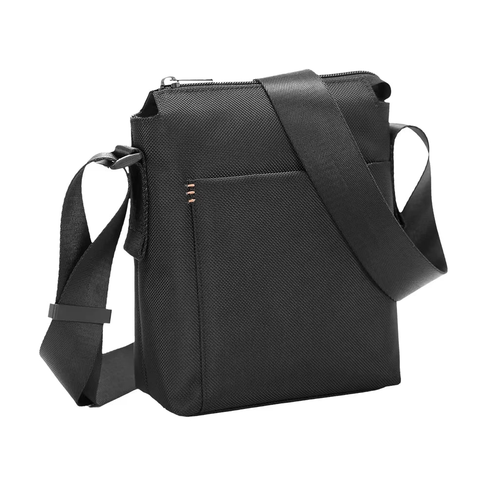 EURCOOL Custom Logo Water-Resistant Oxford Cross-Body Strap XL Messenger Sling Bag Zipper Fashion Style Unisex Travel Daily Use
