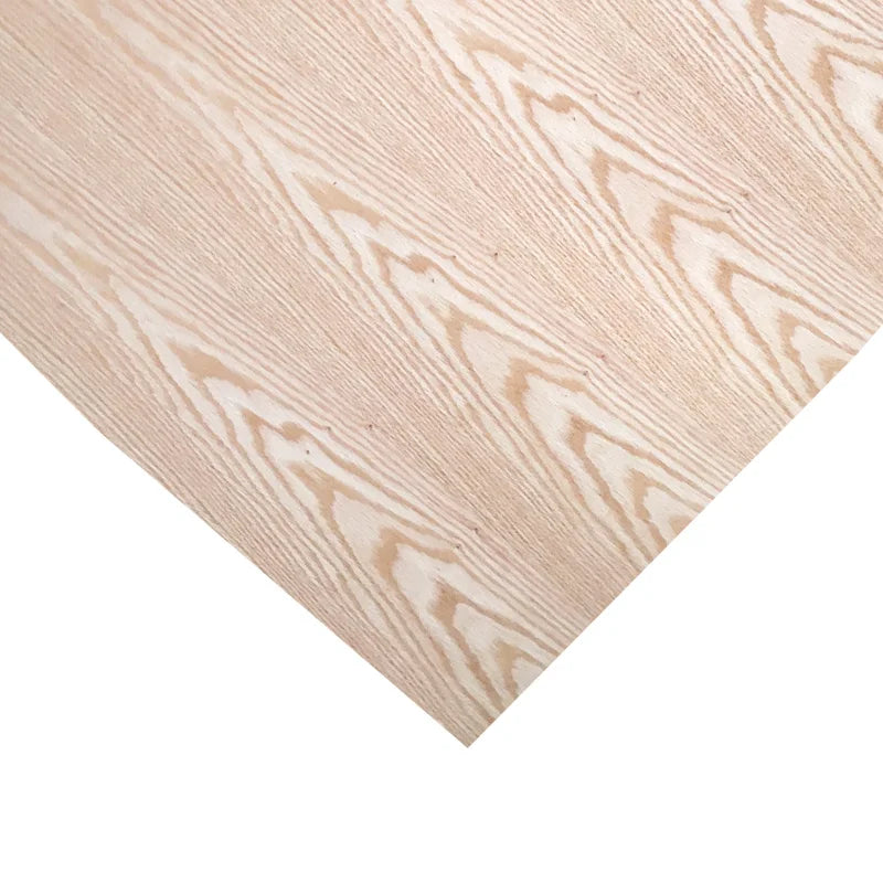 Best Selling White Faced Poplar Core 4*8ft 18mm 0.5mm Red Oak Veneer Wood Fancy Plywood E2 Glue