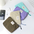 Large-Capacity Portable Cosmetic Pouch Eco-Friendly Durable Travel for Toiletry Bag Quick-Dry Phone Pouch Lipstick Organizer