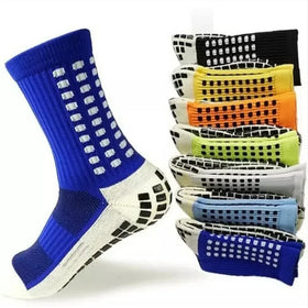 2026 Medias Antideslizantes Para Futbol Sock Men's Soccer Anti Slip Non Slip Grip Pads for Football Basketball Sports Grip Socks