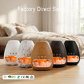 2026 Hotsale Ultrasonic Aroma Diffuser 200ml 3D Flame Night Light Salt Stone Essential Oil Mist Air Humidifier for Bedroom
