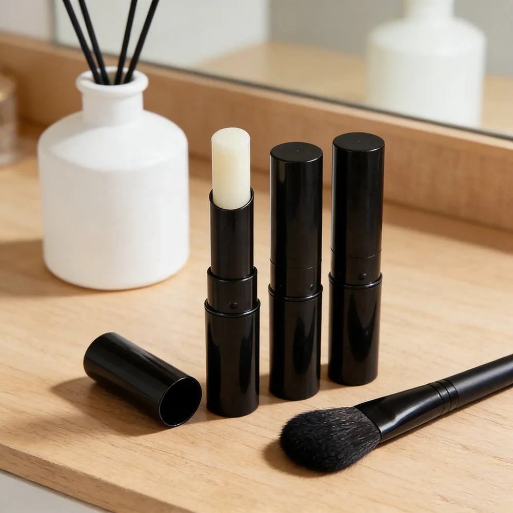 No Logo 3.5g Lip Scrub Sticks Gentle Exfoliator Nourishing Lipstick for Dry Chapped Lips Matte Sunscreen with Mineral Ingredient
