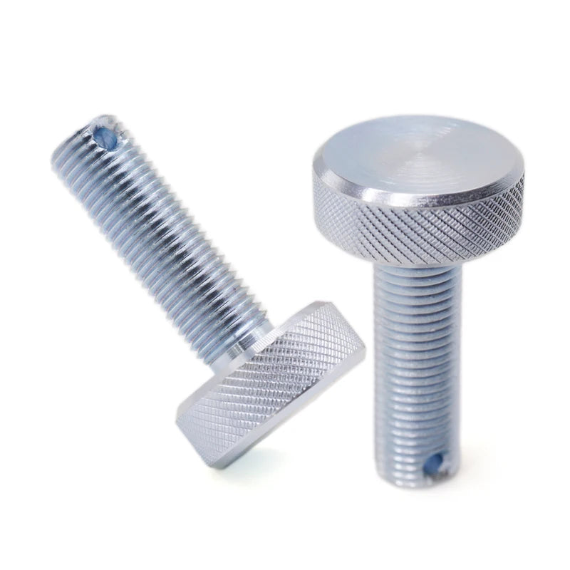 ISO Standard M8 Zinc Plated Stainless Steel Galvanized Knurled Bolt Flat Carbon Steel