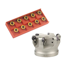EMR 5R/EMRW 6R/TRS 6R/TR200 5R Round Nose Milling Cutter Head Milling Holder for Milling Cutter Machine for RPMT Carbide Insert