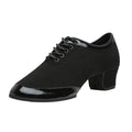 Newest 5cm Latin Dance Shoes for Women with Medium and High Heels Breathable Soft Sole Square Two Person Ballroom Dance Shoes